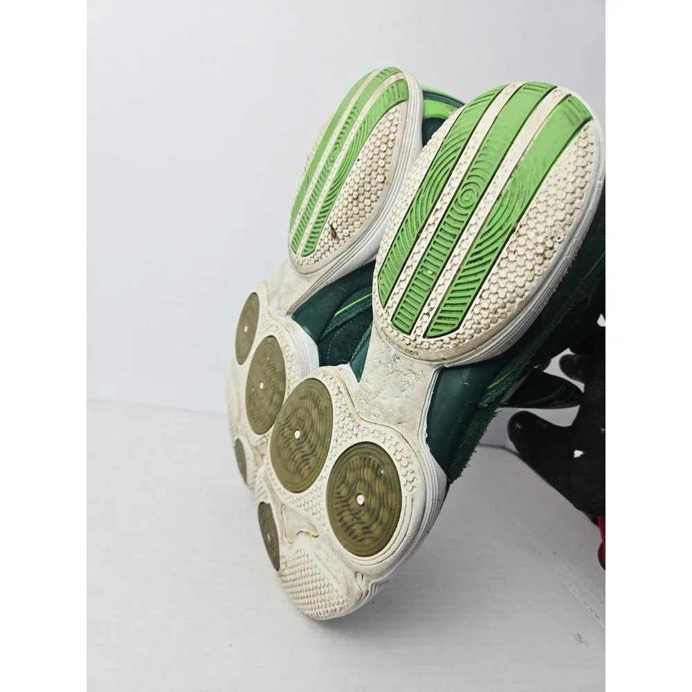 Adidas Men Adizero Derrick Rose 1.5 Restomod Retro Shoe Green suede sz 11‎